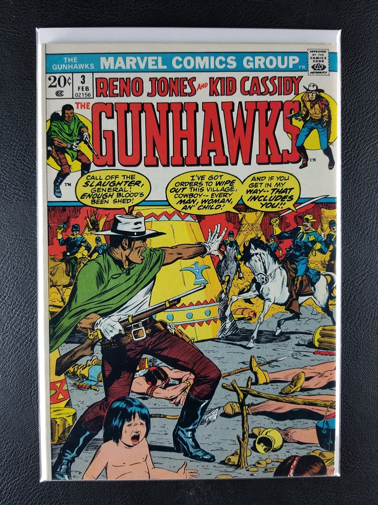 Gunhawks [1972] #3 (Marvel, February 1973)