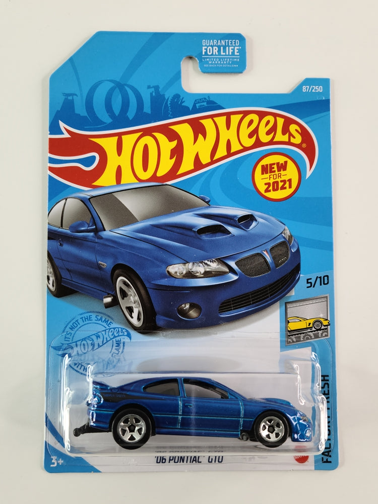 Hot Wheels - '06 Pontiac GTO (Metalflake Blue)