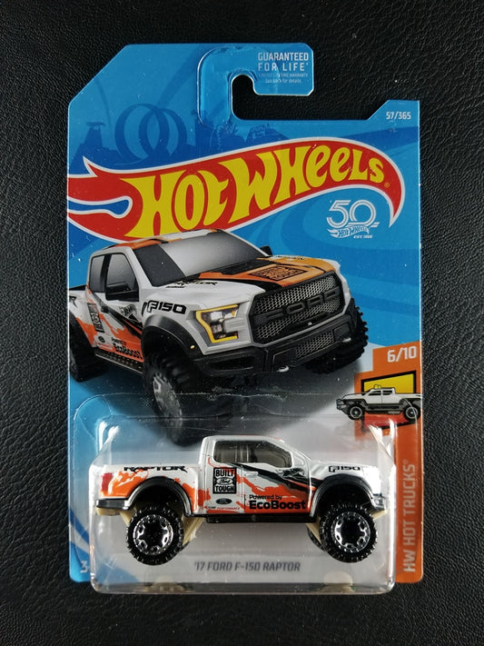 Hot Wheels - '17 Ford F-150 Raptor (White)