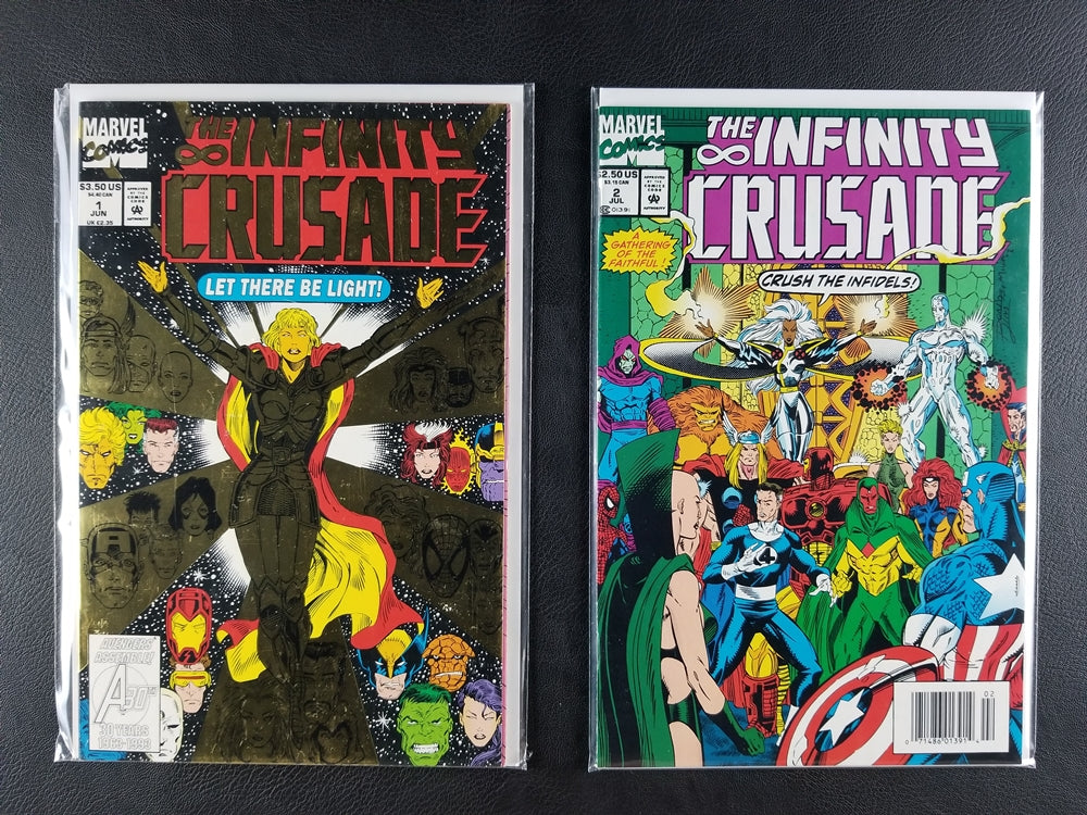 The Infinity Crusade #1A, 2, 3 Set (Marvel, 1993)