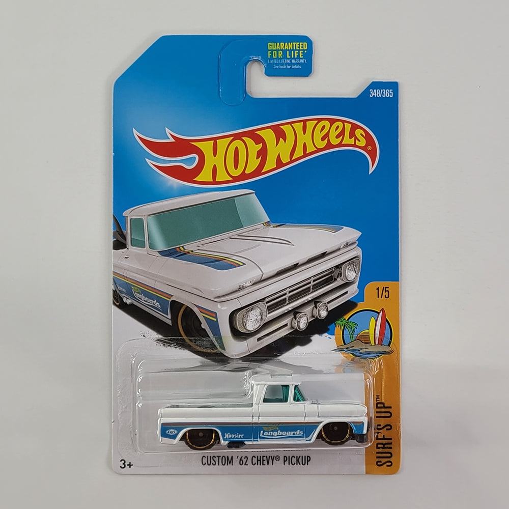 Hot Wheels - Custom '62 Chevy Pickup (White)