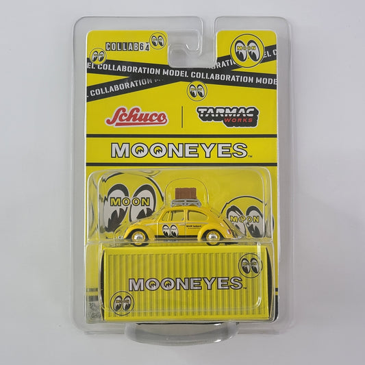 Schuco - VW Beetle - Low Ride Height MOONEYES (Yellow)