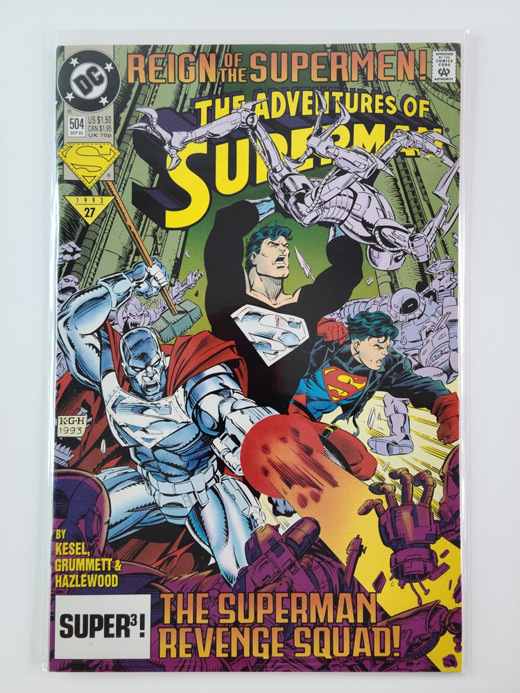 The Adventures of Superman [1987] #504 (DC, September 1993)