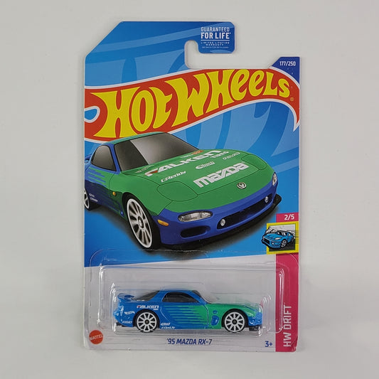 Hot Wheels - '95 Mazda RX-7 (Sky Blue)
