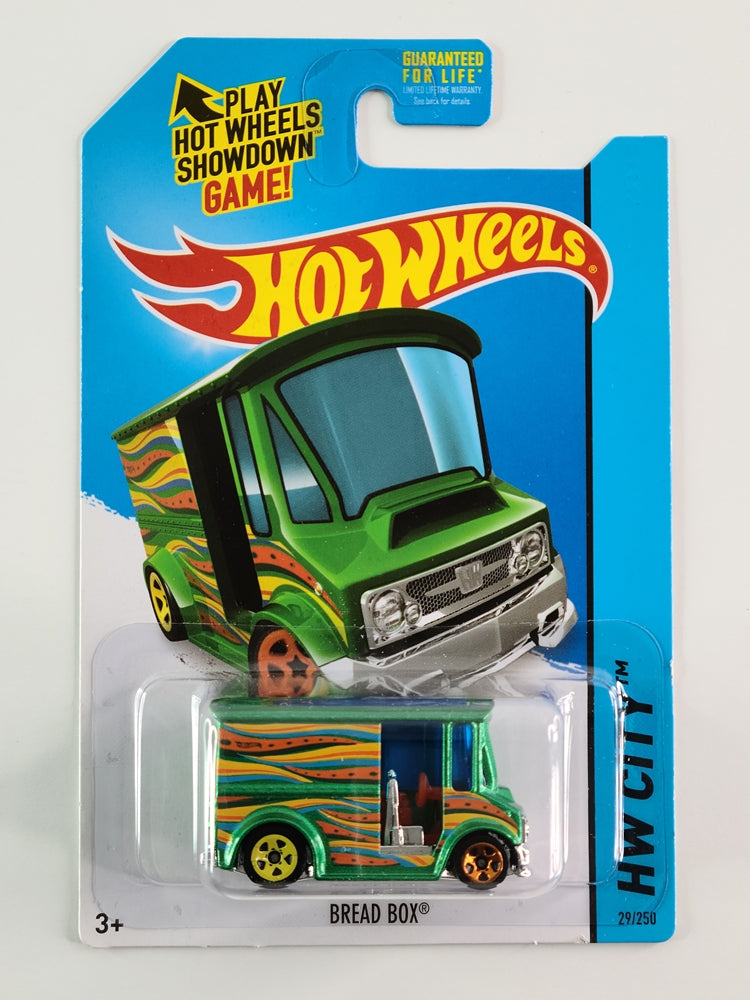 Hot Wheels - Bread Box (Metalflake Emerald Green) [HW City (2015) - 29/250]