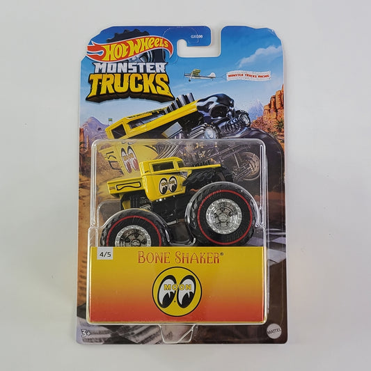 Hot Wheels Monster Trucks - Bone Shaker (Yellow)