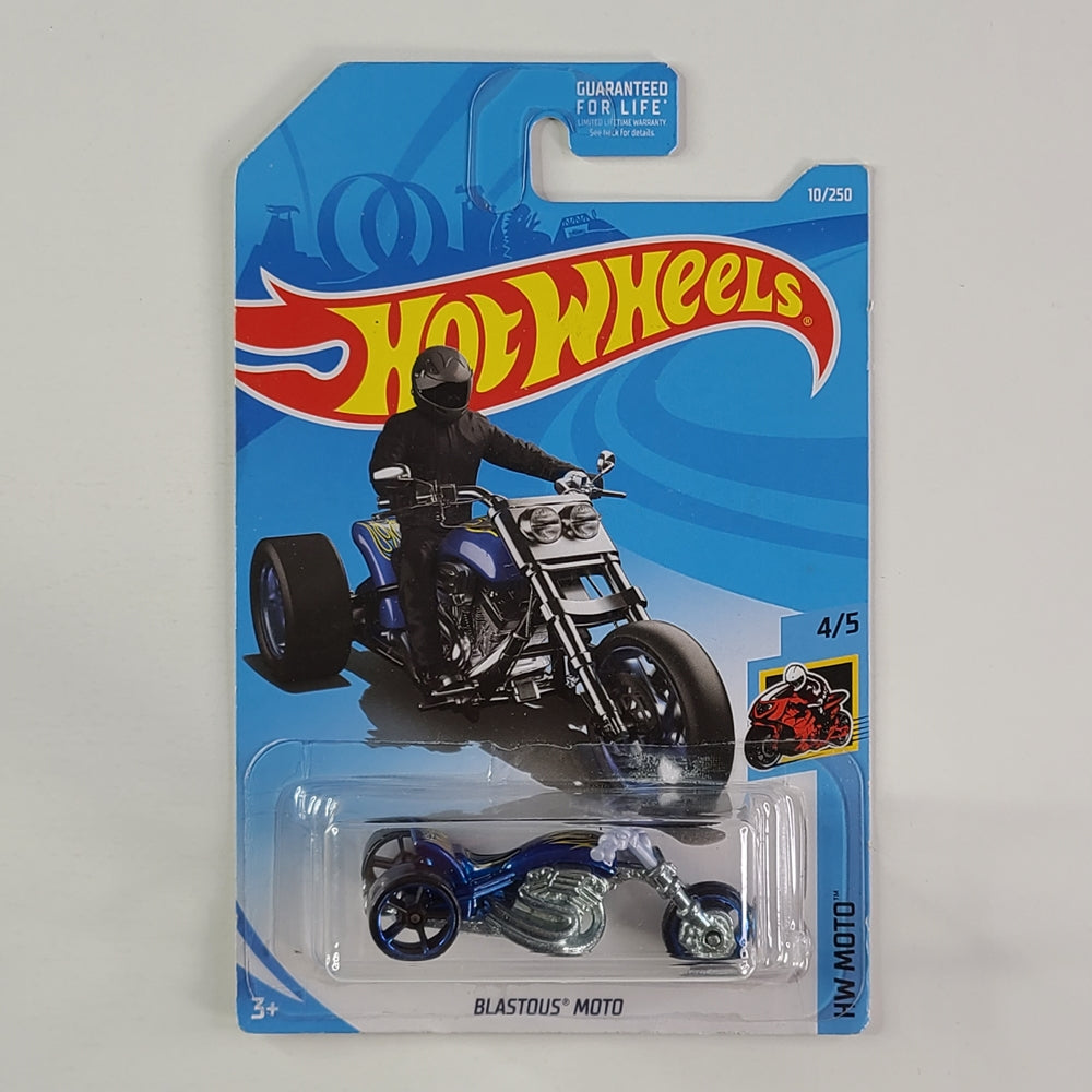 Hot Wheels - Blastous Moto (Blue)