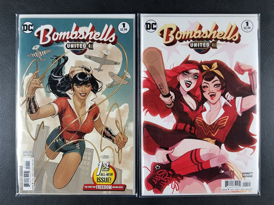 Bombshells United #1A & 1B Set (DC, November 2017)