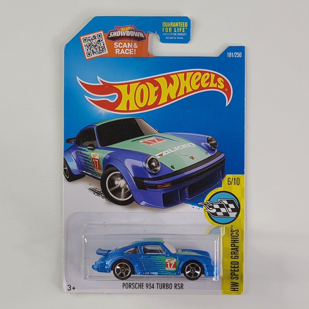 Hot Wheels - Porsche 934 Turbo RSR (Blue)