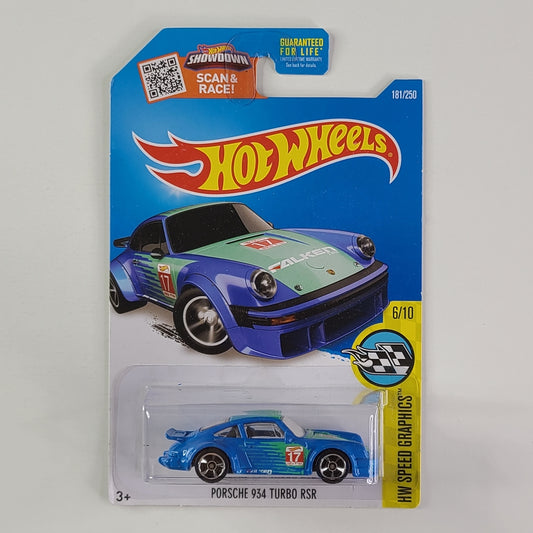 Hot Wheels - Porsche 934 Turbo RSR (Blue)