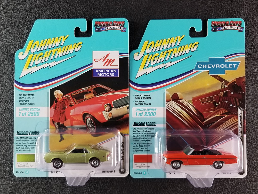 Johnny Lightning - Muscle Cars USA (2020 Release 1) (Version A) Complete Set