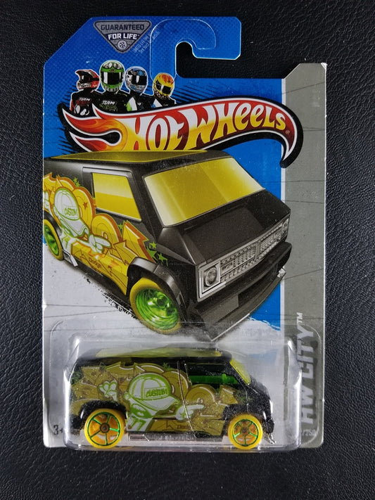 Hot Wheels - Custom '77 Dodge Van (Black)