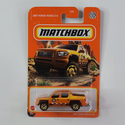 Matchbox - 2007 Honda Ridgeline (Metalflake Orange)