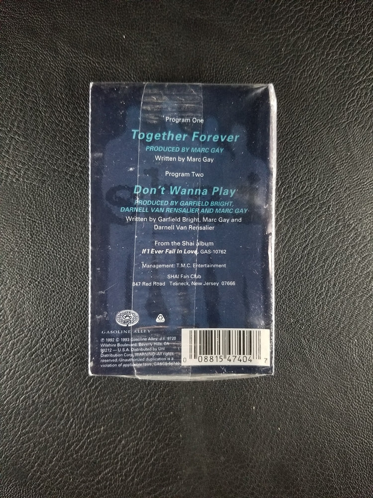 Shai - Together Forever (1993, Cassette Single) [SEALED]