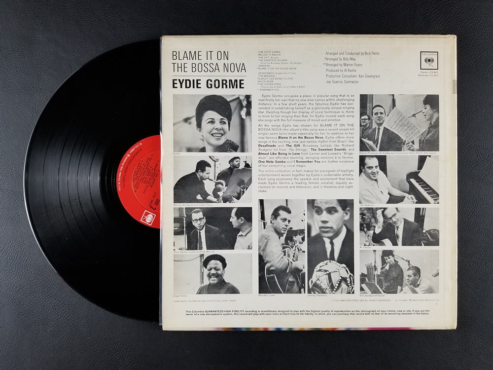 Eydie Gorme - Blame It on the Bossa Nova (1963, LP)