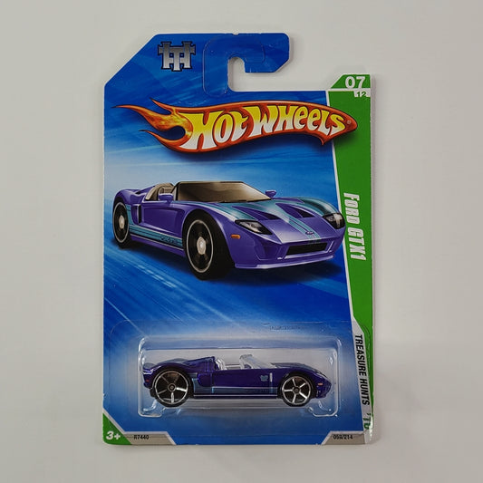 Hot Wheels - Ford GTX1 (Metalflake Royal Blue) [Treasure Hunts (2010) - 7/12]