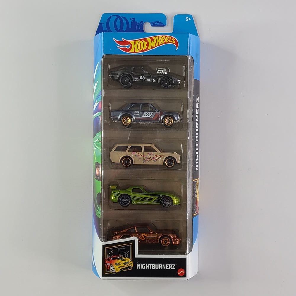 Hot Wheels - Nightburnerz 5-Pack (2021)