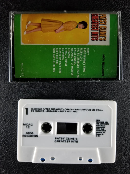 Patsy Cline - Patsy Cline's Greatest Hits (1980, Cassette)