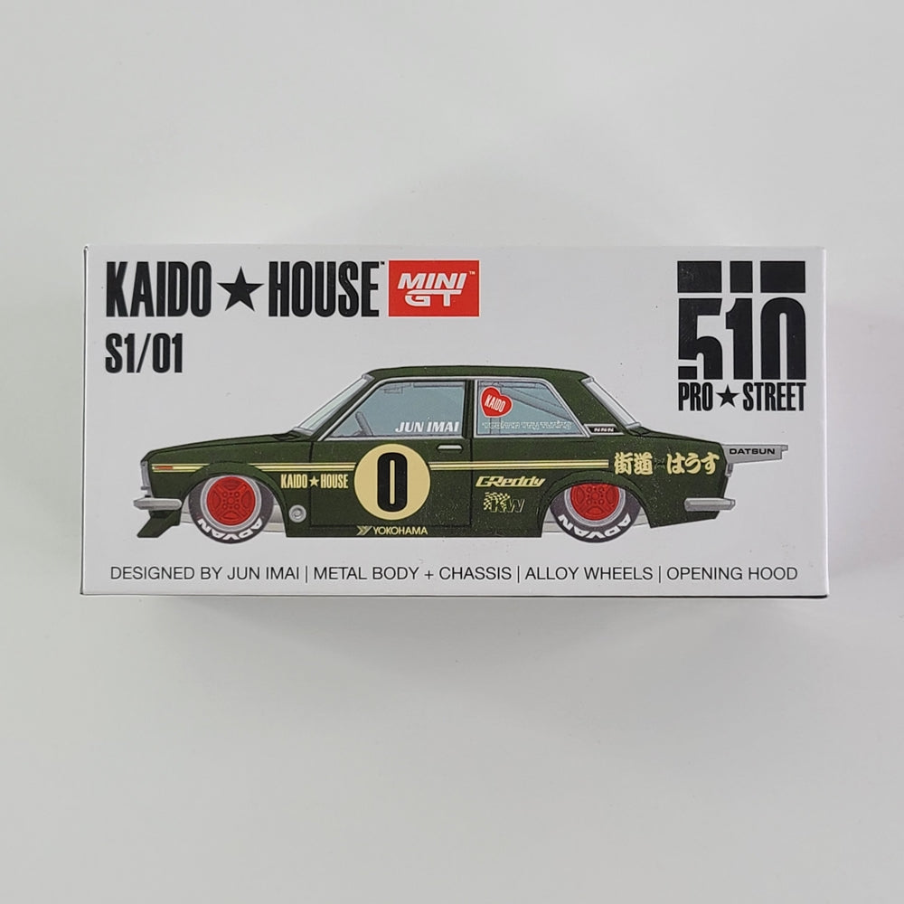 Mini GT - Datsun 510 Pro Street OG (Green)