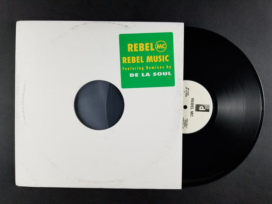 Rebel MC - Rebel Music (1990, 12'' Single) [Promo]