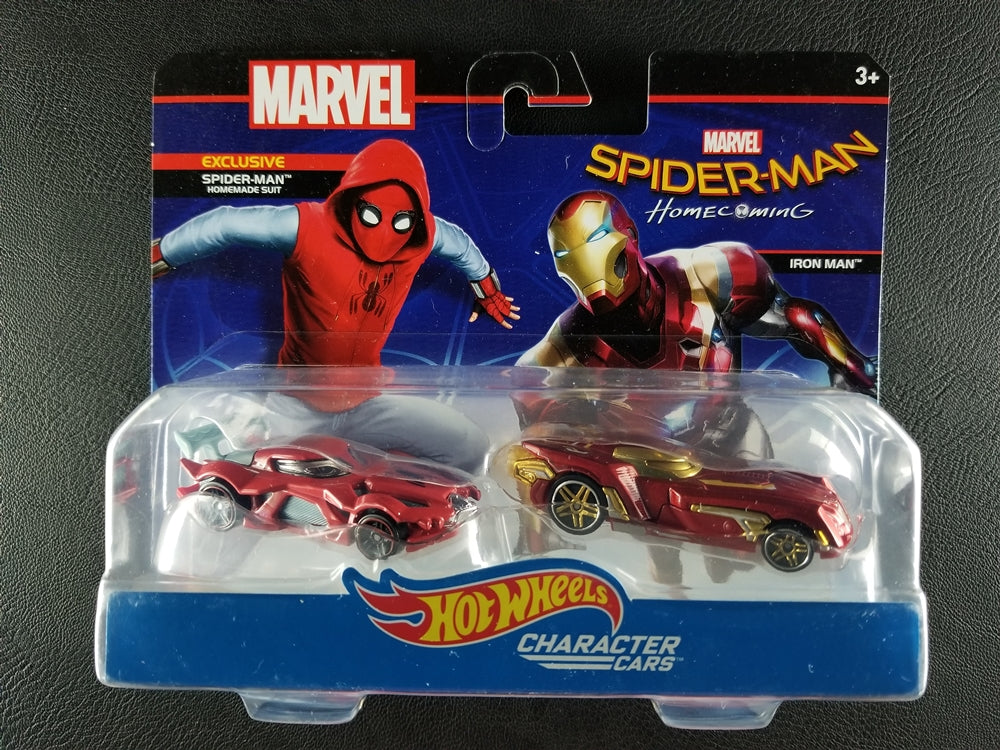 Hot Wheels Character Cars - Spider-Man: Homecoming 2-Pack (Red) [Spider-Man/Iron Man]
