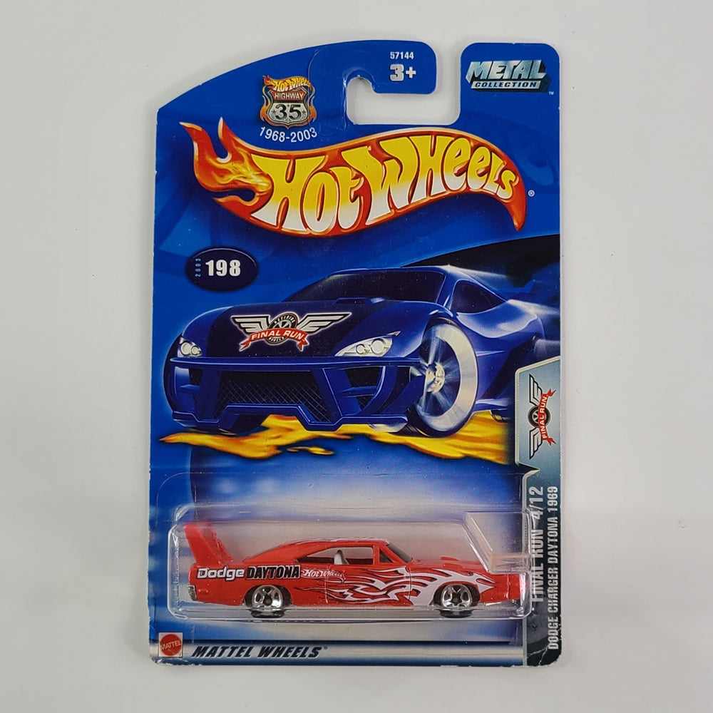 Hot Wheels - Dodge Charger Daytona 1969 (Red) – Throwback Collectibles