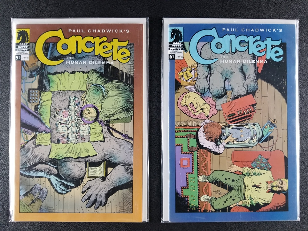 Concrete: The Human Dilemma #1-6 Set (Dark Horse, 2004-05)