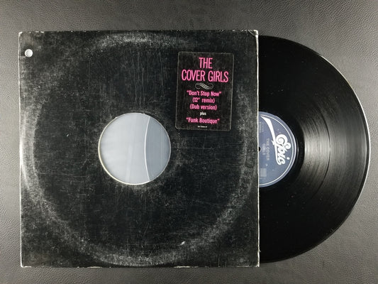 The Cover Girls - Don't Stop Now / Funk Boutique (1990, 12'' Single)