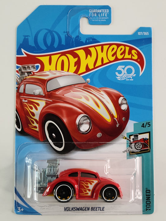 Hot Wheels - Volkswagen Beetle ('Tooned) (Red)