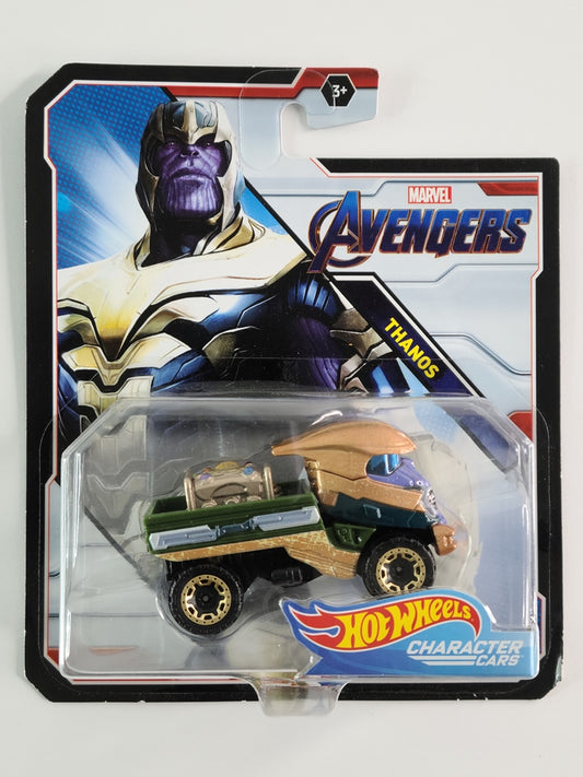 Hot Wheels Character Cars - Thanos (Purple/Gold/Green) [2019 Marvel Character Cars]