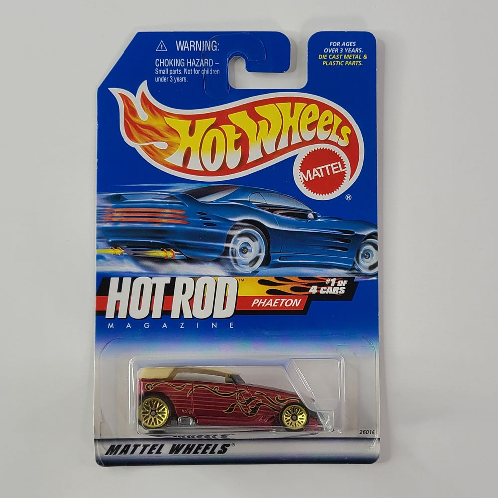 Hot Wheels - Phaeton (Metallic Dark Red) [Hot Rod Magazine Series (2000) - 1/4]