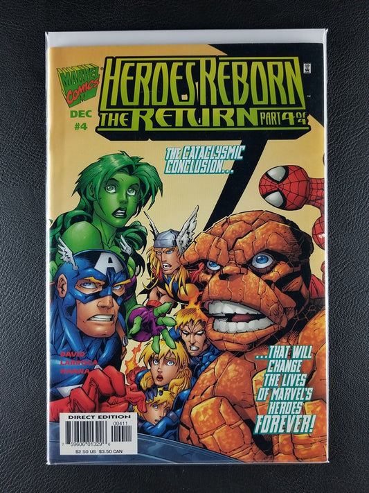 Heroes Reborn: The Return #4A (Marvel, December 1997)