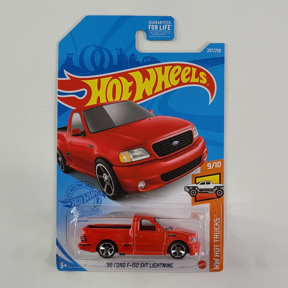 Hot Wheels - '99 Ford F-150 SVT Lightning (Bright Red)