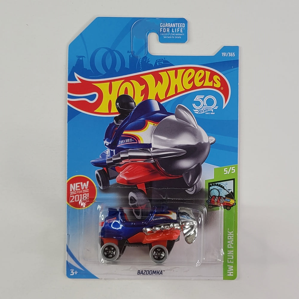 Hot Wheels - Bazoomka (Metalflake Blue & Red)