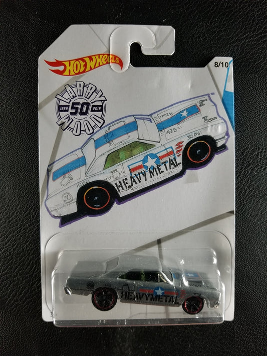 Hot Wheels - '68 Dodge Dart (Silver) [8/10 - 2019 HW Larry Wood]