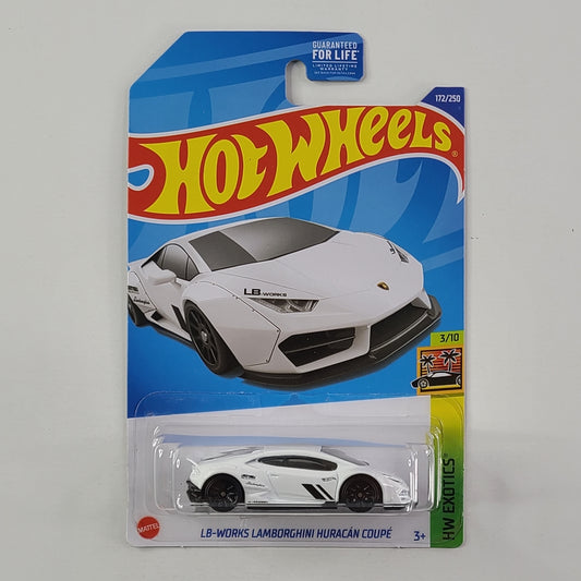 Hot Wheels - LB-Works Lamborghini Huracán Coupé (Matte White)