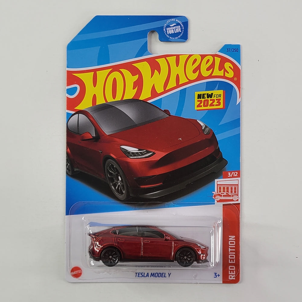 Hot Wheels - Tesla Model Y (Red) [Target Exclusive]