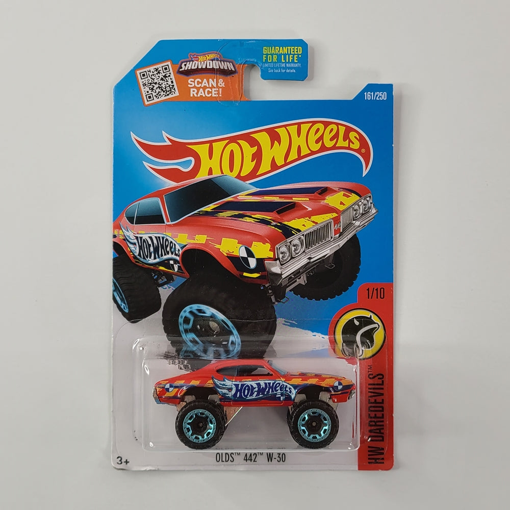 Hot Wheels - Olds 442 W-30 (Red) [2016 HW Daredevils Series - 1/10]