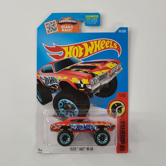 Hot Wheels - Olds 442 W-30 (Red) [2016 HW Daredevils Series - 1/10]