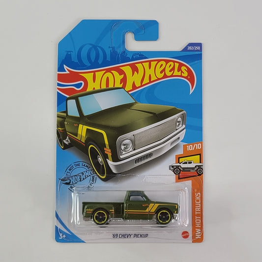 Hot Wheels - '69 Chevy Pickup (Green)