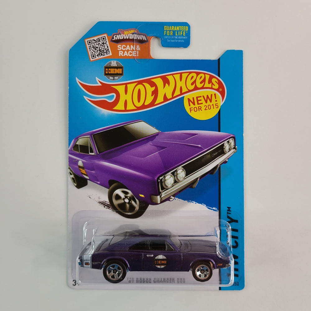 Hot Wheels - '69 Dodge Charger 500 (Metalflake Purple)