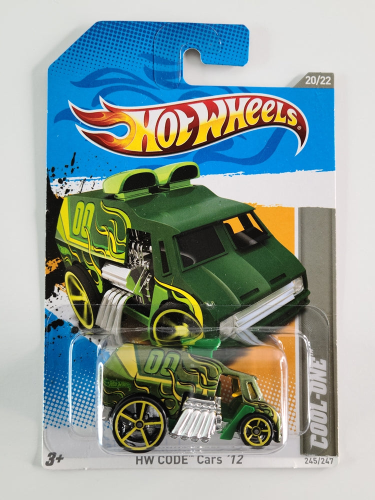 Hot Wheels - Cool One (Metallic Olive) [HW Code Cars Series (2012) - 20/22]