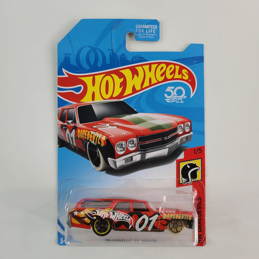 Hot Wheels - '70 Chevelle SS Wagon (Red)