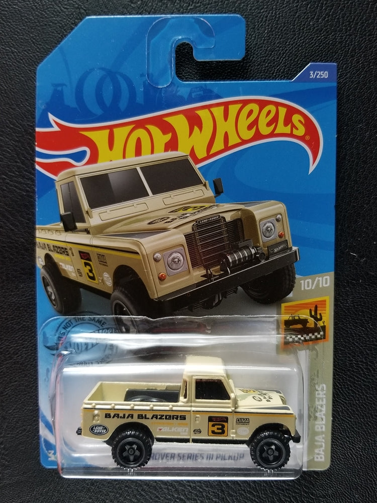 Hot Wheels - Land Rover Series III Pickup (Tan)