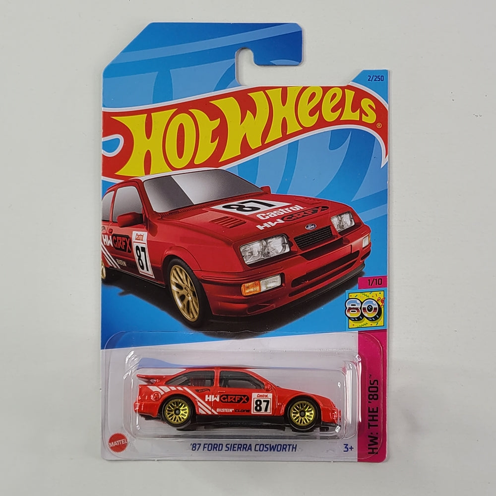 Hot Wheels - '87 Ford Sierra Cosworth (Red)