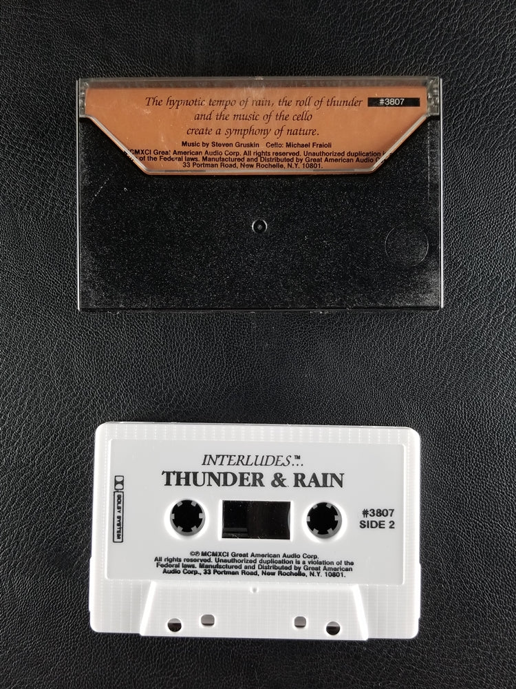 No Artist - Interludes... Thunder & Rain (1991, Cassette)