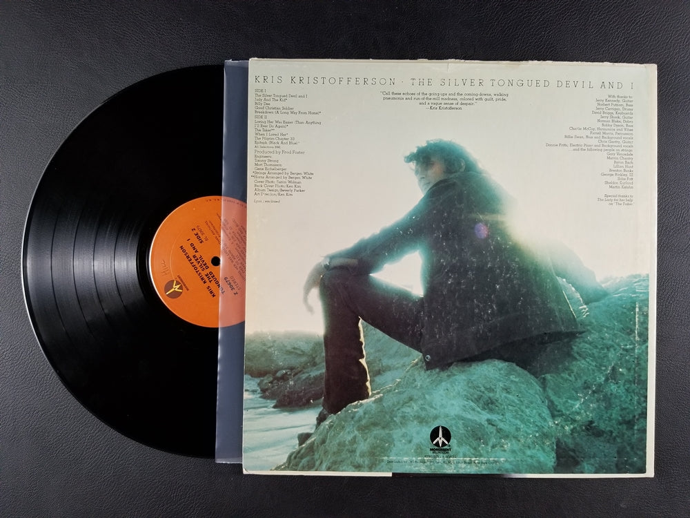 Kris Kristofferson - The Silver Tongued Devil and I (1971, LP)