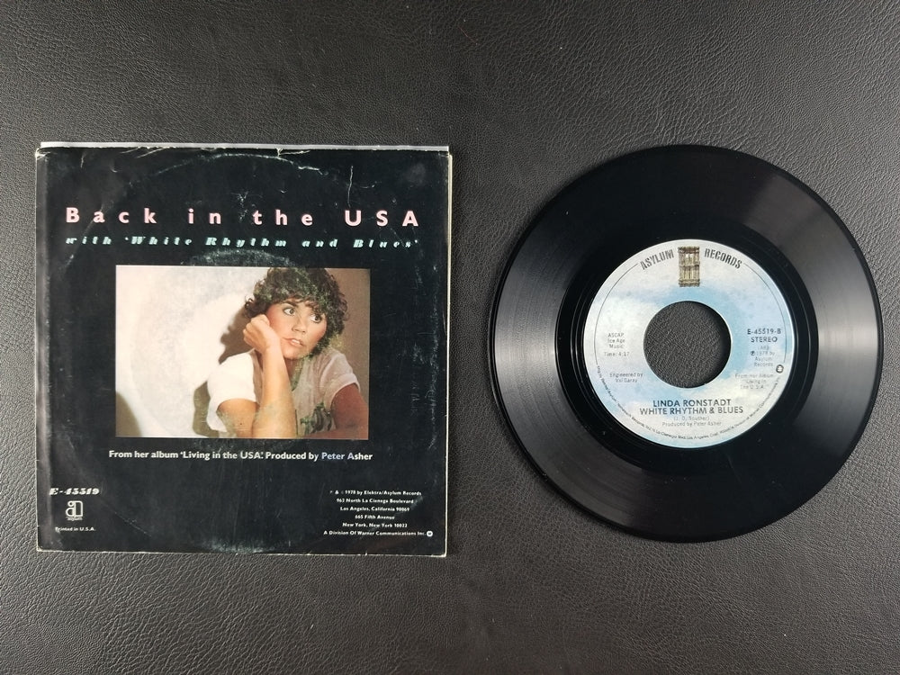 Linda Ronstadt - Back in the USA (1978, 7'' Single)