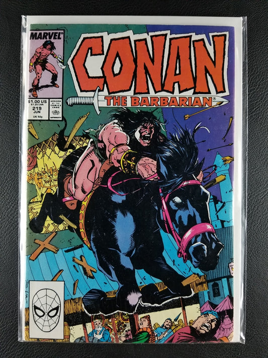 Conan the Barbarian #219 (Marvel, June 1989)