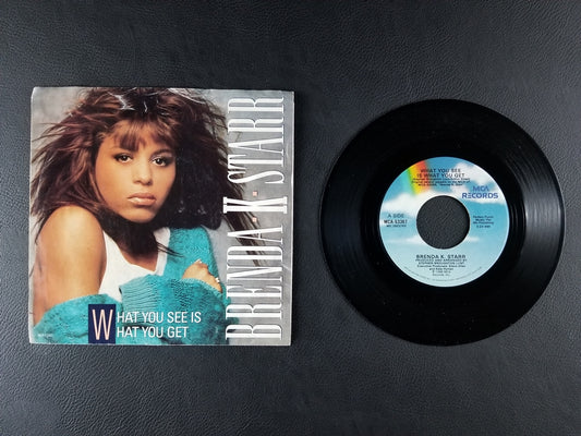 Brenda K. Starr - What You See Is What You Get (1988, 7'' Single)